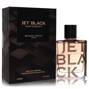 Jet Black Mahogany by Michael Malul Eau De Parfum Spray 3.4 oz